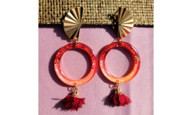 Boucles d'oreilles   Sunshine