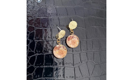 Boucles d'oreilles  Mohair