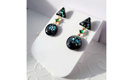 Boucles d'oreilles  Belle de nuit