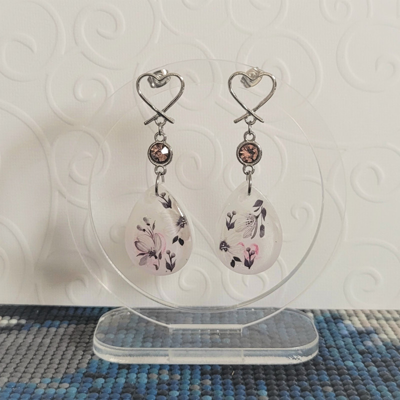 Boucles d'oreilles belles des champs