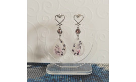 Boucles d'oreilles belles des champs