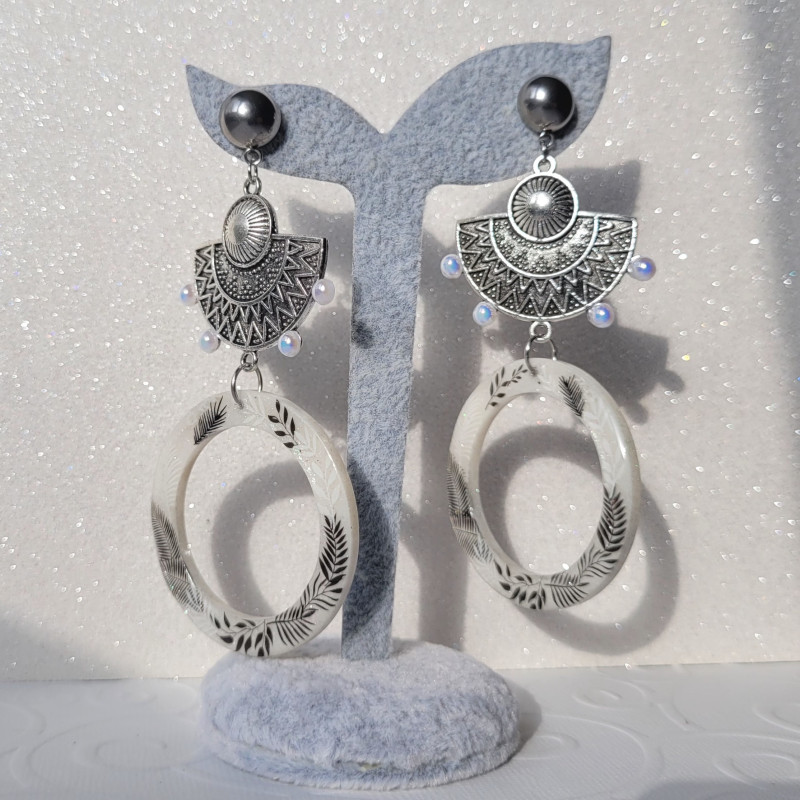 Boucles d'oreilles  Abi