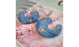 Boucles d'oreilles Siblue